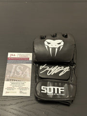 Danny Barlow signed MMA Glove